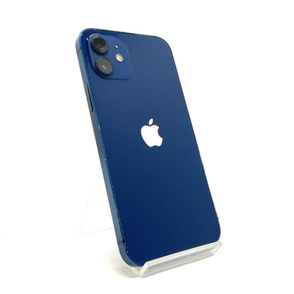 【最速発送】Apple iPhone iPhone 12 256GB ブルー docomo 白ロム【難有】 75%