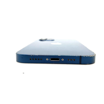 【最速発送】Apple iPhone iPhone 12 256GB ブルー docomo 白ロム【難有】 75%