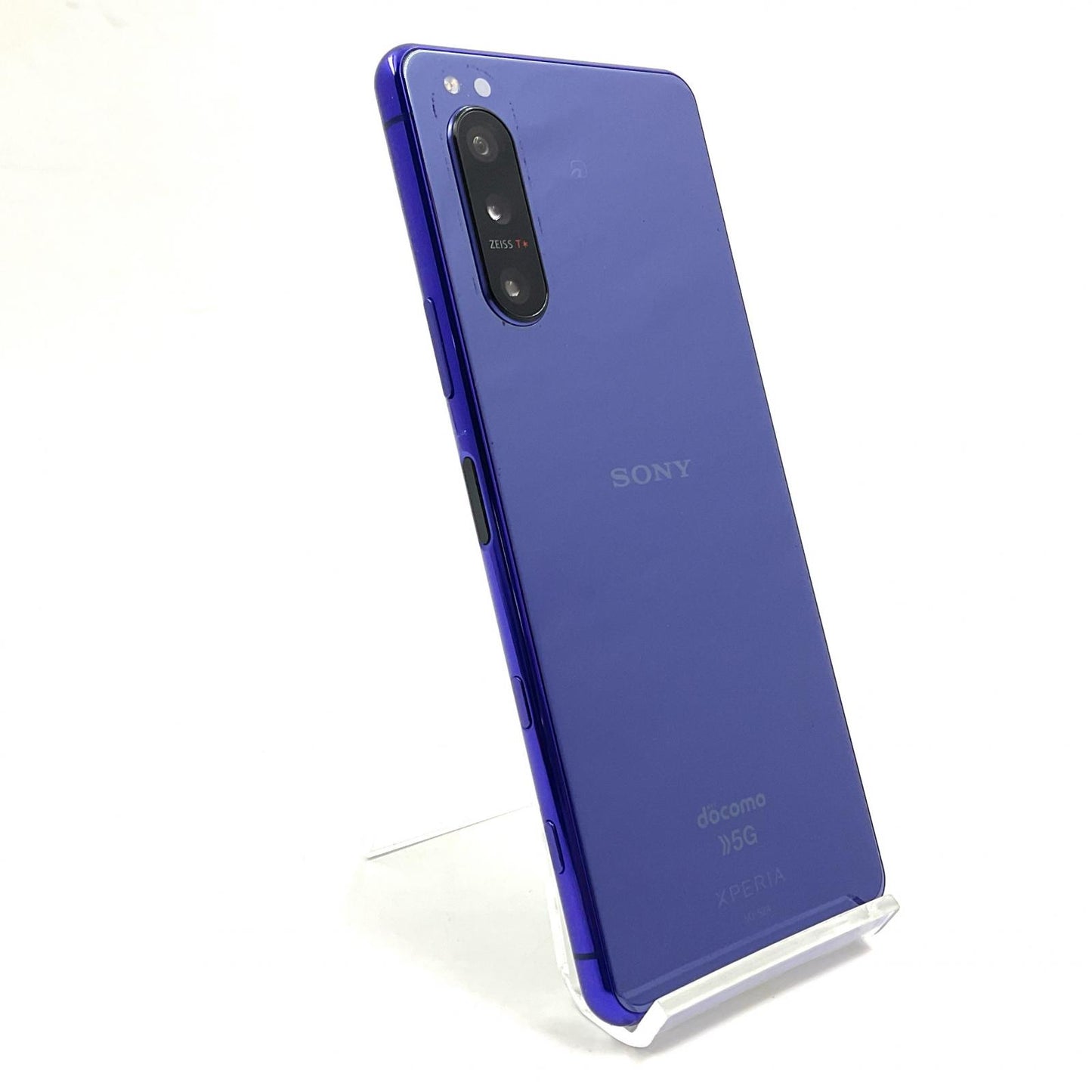 【全額返金保証】【最速発送】Sony Xperia 5 II 128GB ブルー docomo SO-52A 白ロム 動作確認済