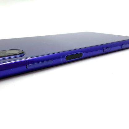 【全額返金保証】【最速発送】Sony Xperia 5 II 128GB ブルー docomo SO-52A 白ロム 動作確認済
