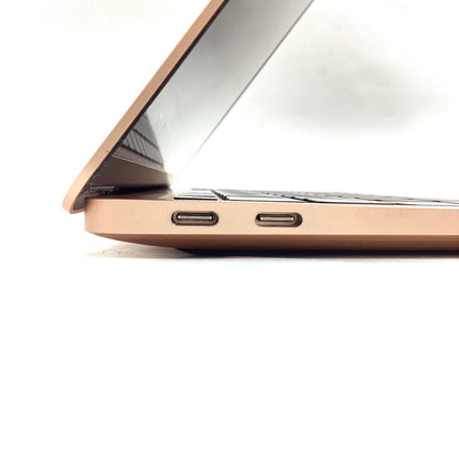 【全額返金保証】【最速発送】Apple MacBook Air 13インチ 2020 i3 デュアルコア 1.1GHz 8GB M.2 SSD 256GB ゴールド 82.1% 動作確認済
