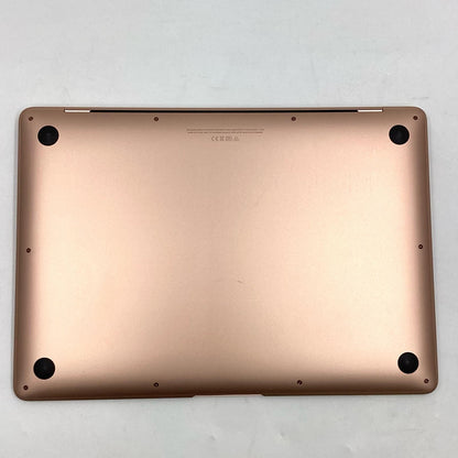 【全額返金保証】【最速発送】Apple MacBook Air 13インチ 2020 i3 デュアルコア 1.1GHz 8GB M.2 SSD 256GB ゴールド 82.1% 動作確認済