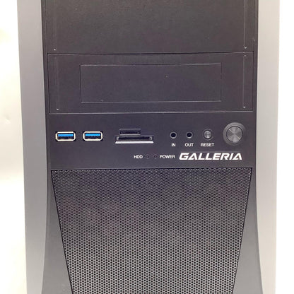 【全額返金保証】【最速発送】ドスパラ GALLERIA i7-7700K @ 4.20GHz 16GB SSD 525GB HDD 2TB RTX 2070 SUPER 動作確認済