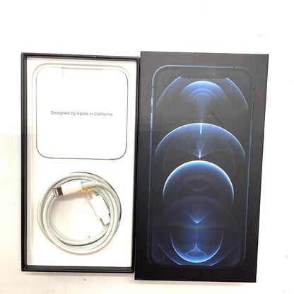 【全額返金保証】【最速発送】Apple iPhone iPhone 12 Pro 128GB パシフィックブルー au 白ロム 動作確認済 76%