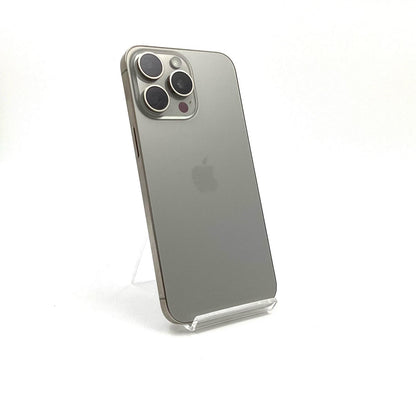 【全額返金保証】【最速発送】Apple iPhone iPhone 15 Pro Max 256GB ナチュラルチタニウム SIMフリー 動作確認済 85%