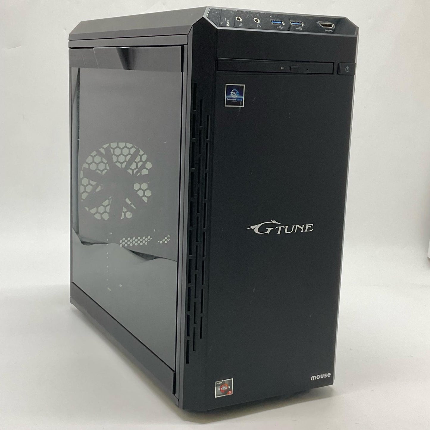 【最速発送】MouseComputer G-Tune EGPR536R206S5 Ryzen 5 3600 16GB M.2 SSD 512GB HDD 2TB RTX 2060 SUPER【難有】