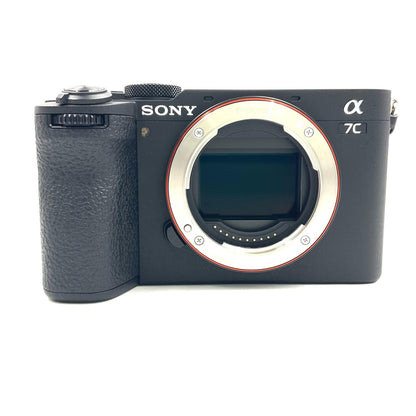 【全額返金保証】【最速発送】Sony デジタル一眼 α7C II ILCE-7CM2 ボディ ブラック 美品 動作確認済