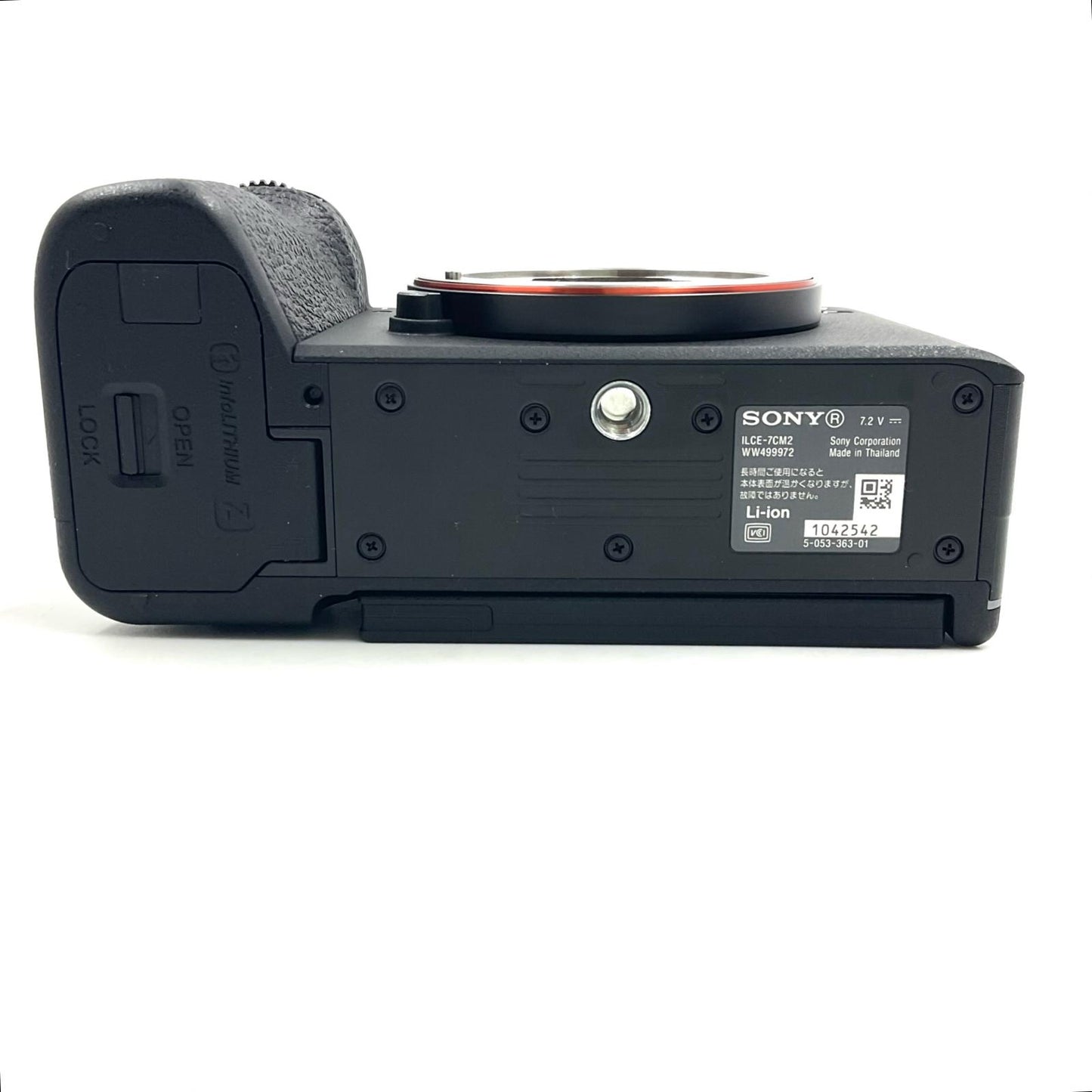 【全額返金保証】【最速発送】Sony デジタル一眼 α7C II ILCE-7CM2 ボディ ブラック 美品 動作確認済