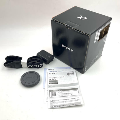 【全額返金保証】【最速発送】Sony デジタル一眼 α7C II ILCE-7CM2 ボディ ブラック 美品 動作確認済