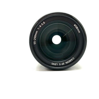 【全額返金保証】【最速発送】Canon EF-S55-250mm F4-5.6 IS 動作確認済