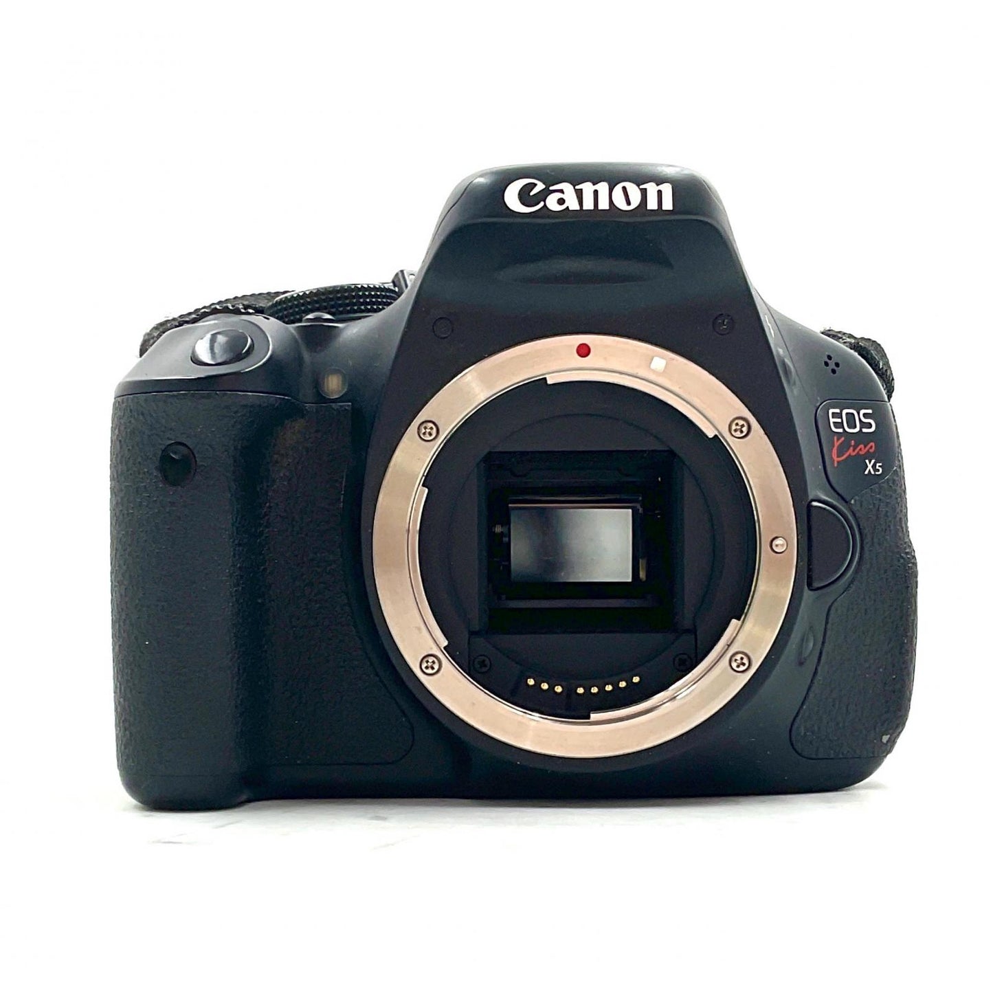 【全額返金保証】【最速発送】Canon デジタル一眼 EOS Kiss X5 ボディ ブラック 動作確認済