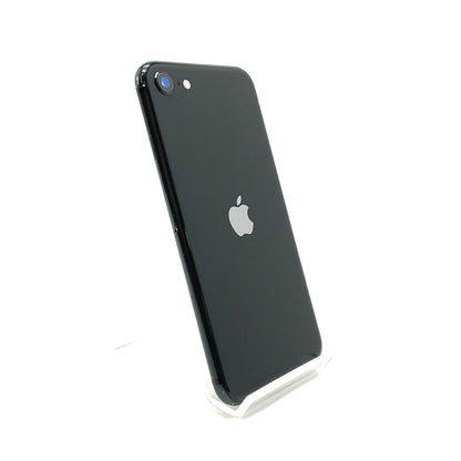 【全額返金保証】【最速発送】Apple iPhone iPhone SE（第2世代） 64GB ブラック au 白ロム 動作確認済 81%