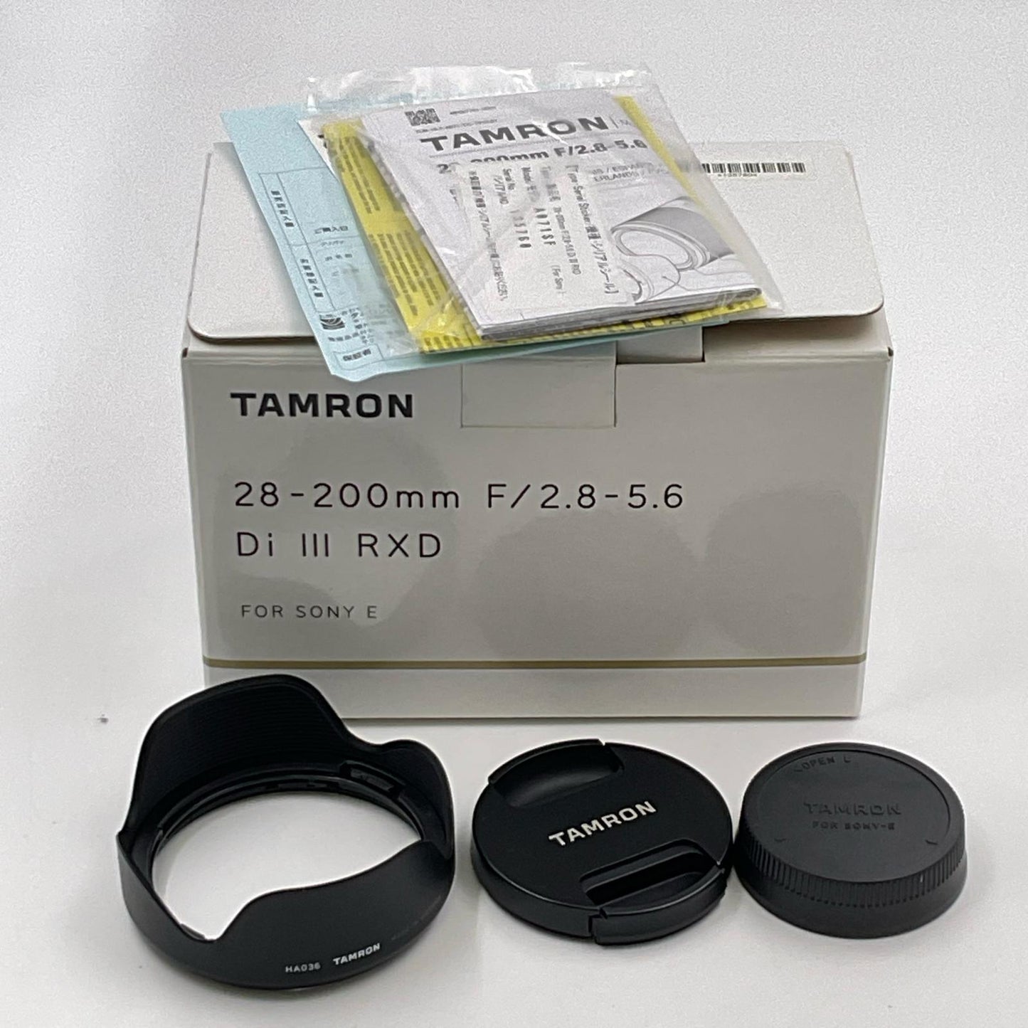 【全額返金保証】【最速発送】TAMRON 28-200mm F/2.8-5.6 Di III RXD (Model A071) 美品 動作確認済