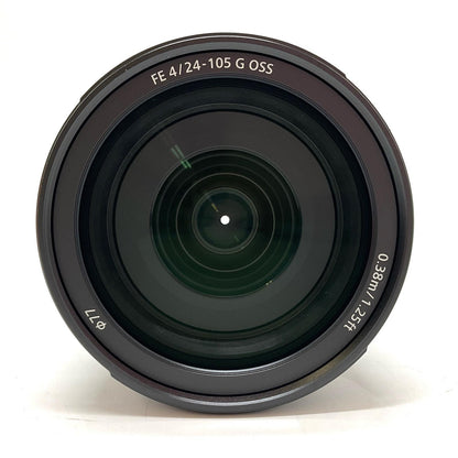 【全額返金保証】【最速発送】Sony FE 24-105mm F4 G OSS SEL24105G 美品 動作確認済