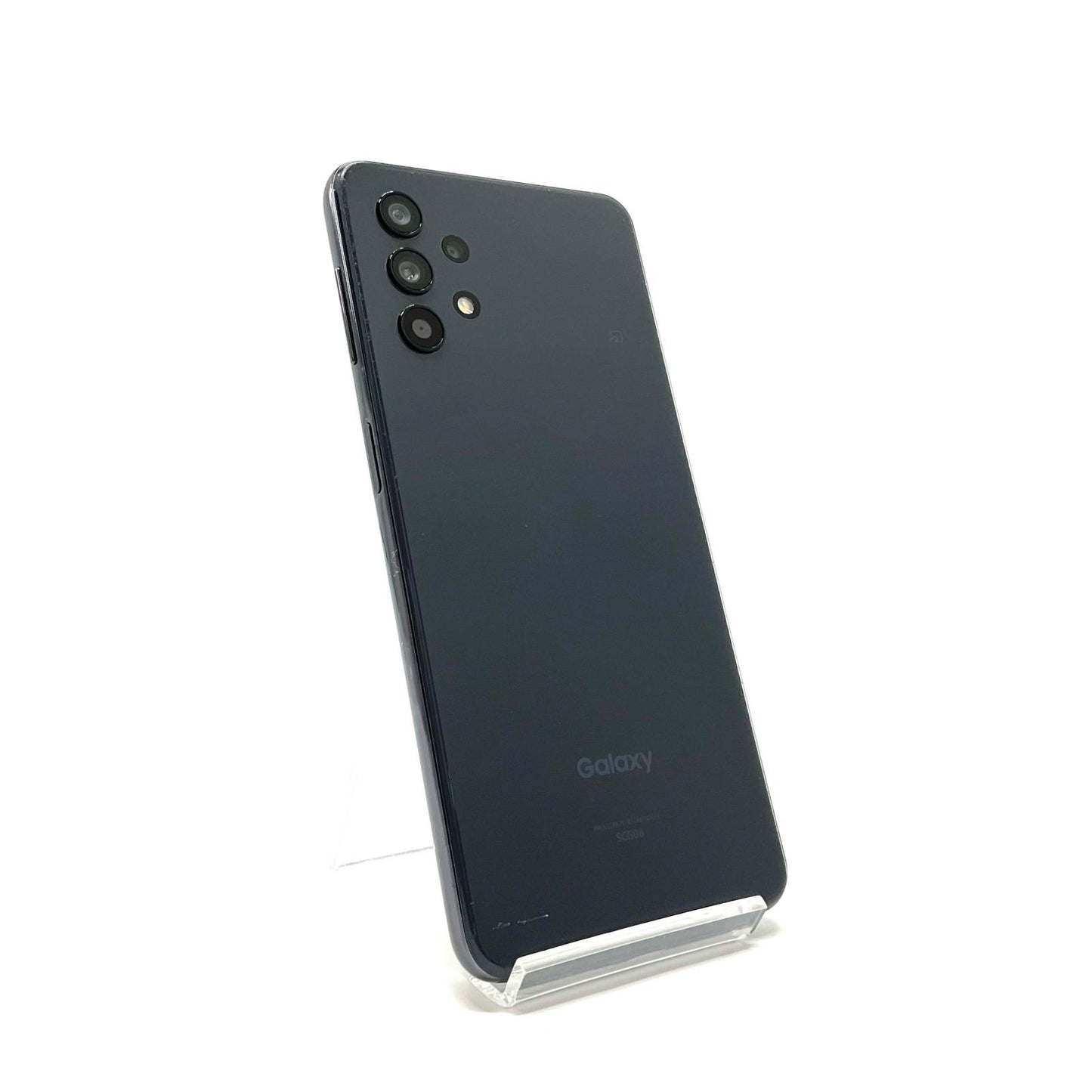 【全額返金保証】【最速発送】SAMSUNG Galaxy A32 5G 64GB オーサムブラック au 動作確認済