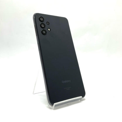 【全額返金保証】【最速発送】SAMSUNG Galaxy A32 5G 64GB オーサムブラック au SCG08 白ロム 動作確認済