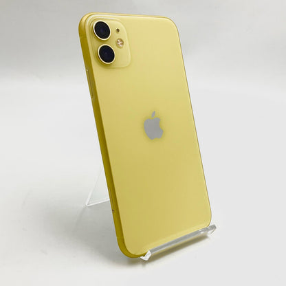 【全額返金保証】【最速発送】Apple iPhone iPhone 11 128GB イエロー SIMフリー 白ロム 動作確認済 82%