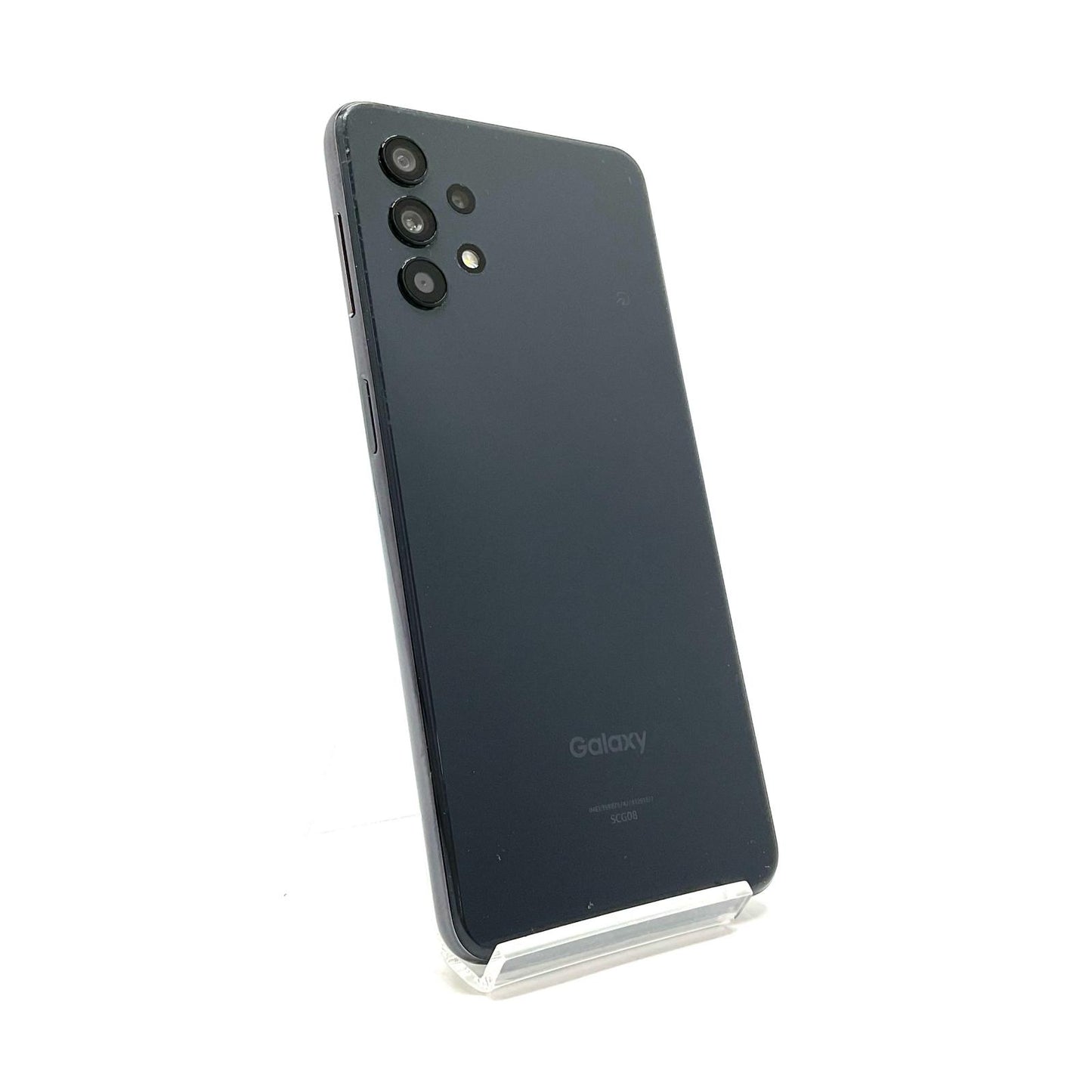 【最速発送】SAMSUNG Galaxy A32 5G 64GB オーサムブラック au SCG08 白ロム【難有】