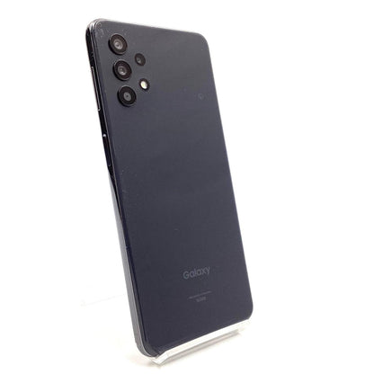 【全額返金保証】【最速発送】SAMSUNG Galaxy A32 5G 64GB オーサムブラック au SCG08 白ロム 動作確認済