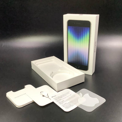 【全額返金保証】【最速発送】Apple iPhone iPhone SE（第3世代） 128GB スターライト 楽天モバイル SIMフリー 動作確認済 77%