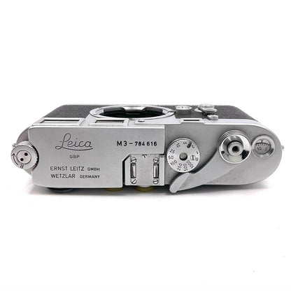 【最速発送】Leica M3 ダブルストローク 1955年製 [シルバー]【難有】