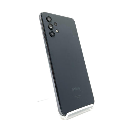 【全額返金保証】【最速発送】SAMSUNG Galaxy A32 5G 64GB オーサムブラック au SCG08 白ロム 動作確認済
