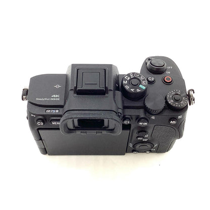 【全額返金保証】【最速発送】Sony デジタル一眼 α7S III ILCE-7SM3 ボディ ブラック 超美品 動作確認済