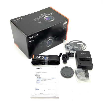 【全額返金保証】【最速発送】Sony デジタル一眼 α7S III ILCE-7SM3 ボディ ブラック 超美品 動作確認済