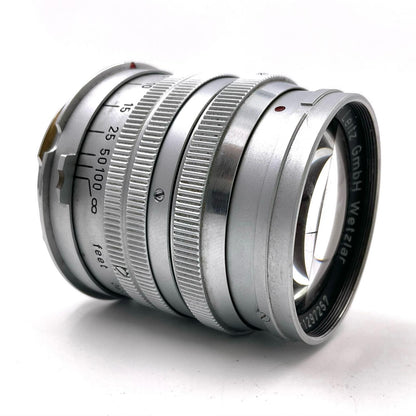 【最速発送】Leica Summarit 5cm f1.5 1955年製 [シルバー]【難有】