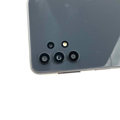 【全額返金保証】【最速発送】SAMSUNG Galaxy A32 5G 64GB オーサムブラック au SCG08 白ロム 動作確認済