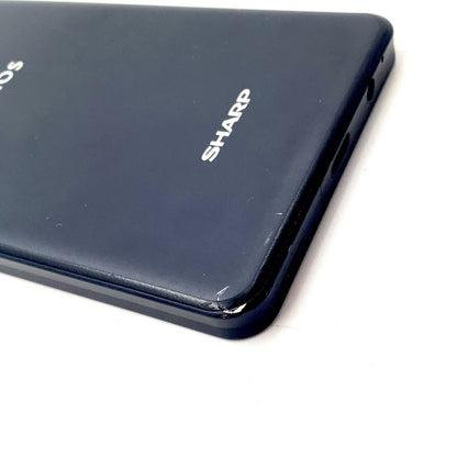 【全額返金保証】【最速発送】SHARP AQUOS sense6s 64GB ブラック Softbank SIMフリー SH-M19s-y 白ロム 動作確認済