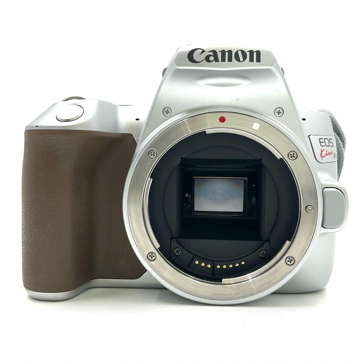 【全額返金保証】【最速発送】Canon デジタル一眼 EOS Kiss X10 EF-S18-55 IS STM レンズキット [シルバー] 美品 動作確認済