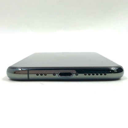 【全額返金保証】【最速発送】Apple iPhone iPhone 11 Pro 64GB ミッドナイトグリーン Softbank SIMフリー 白ロム 動作確認済 73%