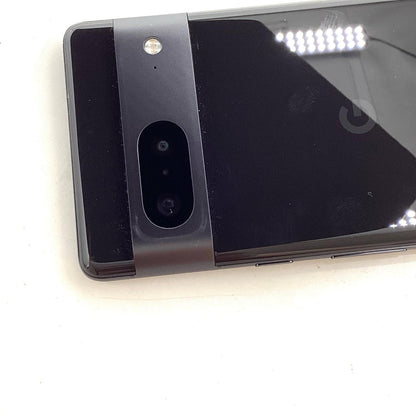 【全額返金保証】【最速発送】Google Pixel 7 128GB オブシディアン au G03Z5 白ロム 美品 動作確認済