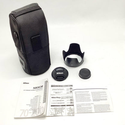 【全額返金保証】【最速発送】Nikon AF-S NIKKOR 70-200mm f/2.8G ED VR II 動作確認済