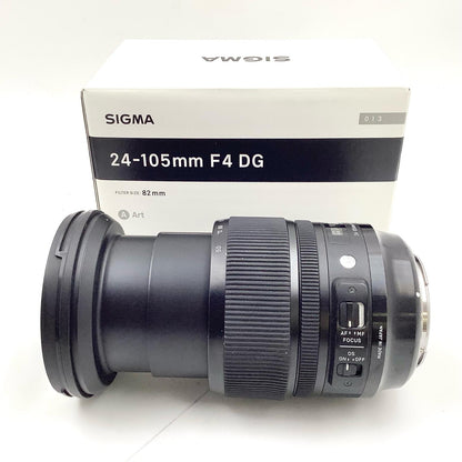【全額返金保証】【最速発送】SIGMA 24-105mm F4 DG OS HSM [キヤノン用] 動作確認済