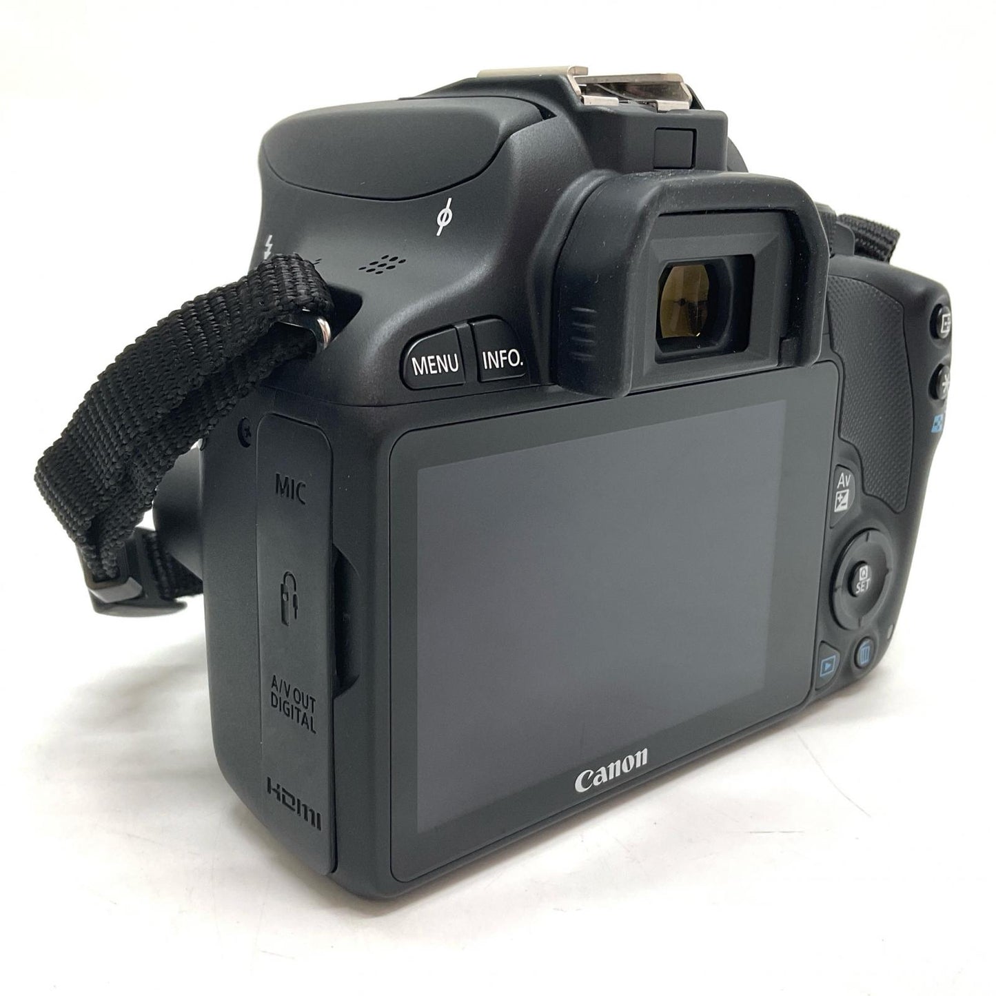 【全額返金保証】【最速発送】Canon デジタル一眼 EOS Kiss X7 ボディ ブラック 美品 動作確認済