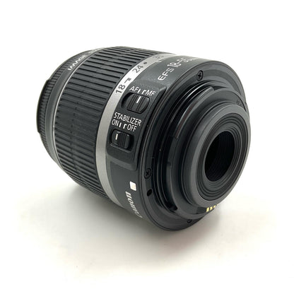 【全額返金保証】【最速発送】Canon EF-S18-55mm F3.5-5.6 IS 美品 動作確認済