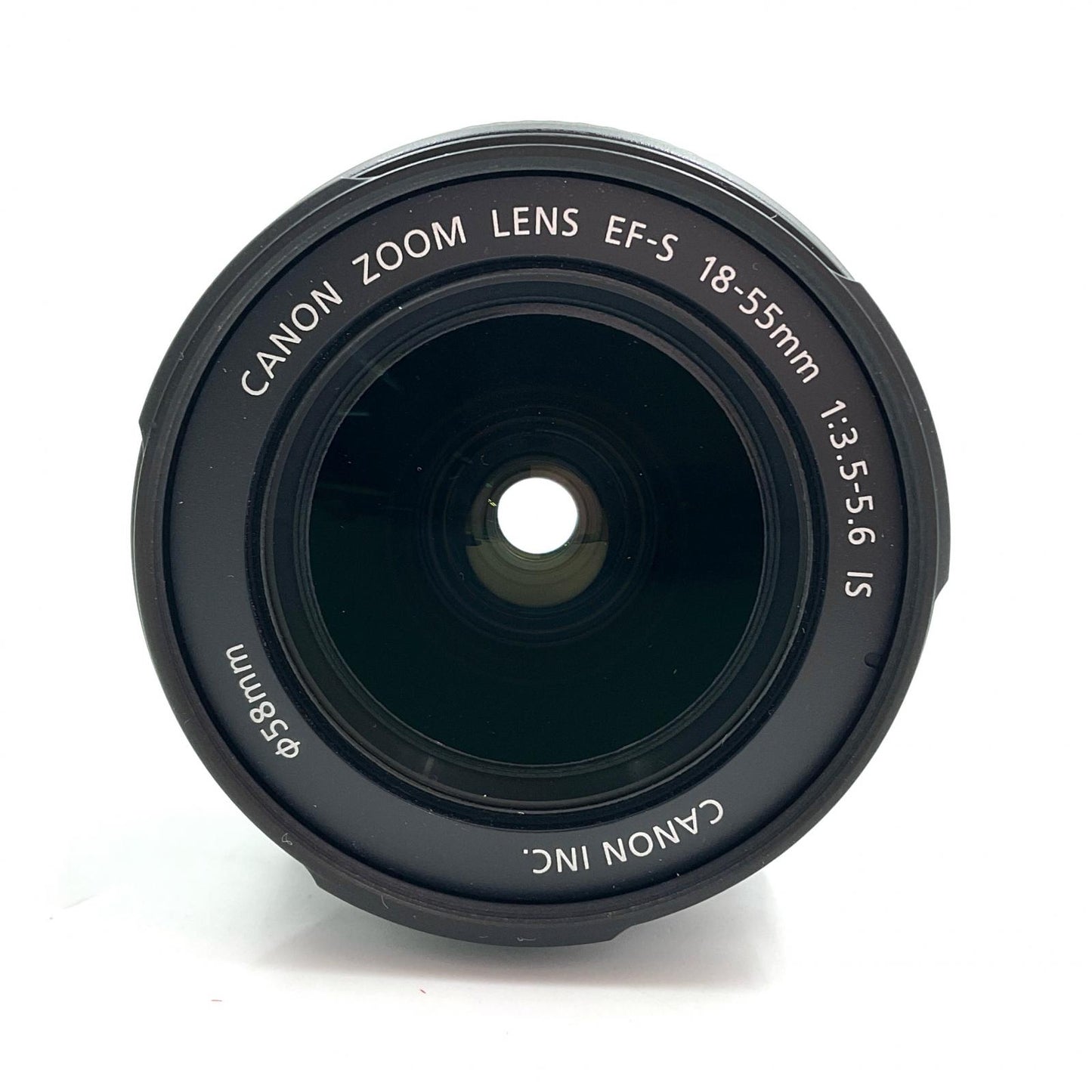 【全額返金保証】【最速発送】Canon EF-S18-55mm F3.5-5.6 IS 美品 動作確認済