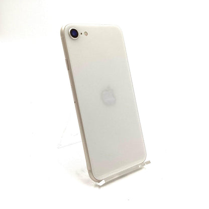 【全額返金保証】【最速発送】Apple iPhone iPhone SE（第3世代） 128GB スターライト 楽天モバイル SIMフリー 白ロム 動作確認済 76%