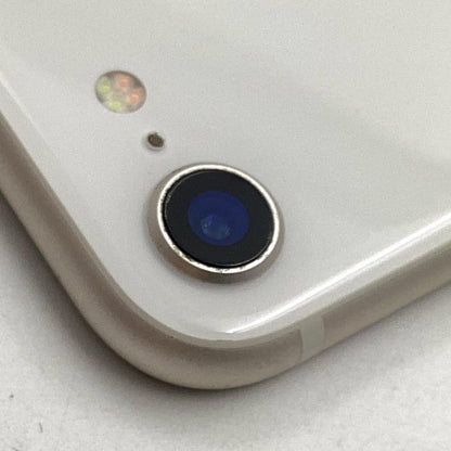 【全額返金保証】【最速発送】Apple iPhone iPhone SE（第3世代） 128GB スターライト 楽天モバイル SIMフリー 白ロム 動作確認済 76%