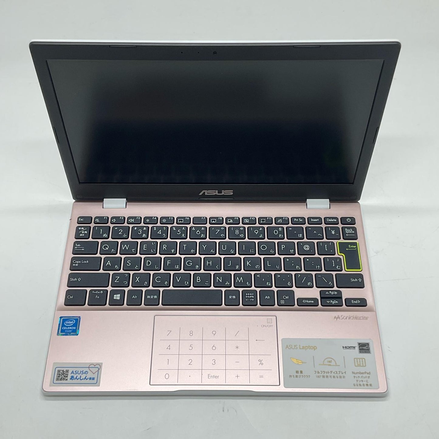 【最速発送】ASUS Viv Book E210MA-GJ002P Intel(R) Celeron(R) N4020 CPU 1.10GHz 4GB SSD 64GB 74.1%【難有】