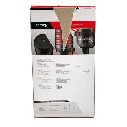【全額返金保証】【最速発送】HYPERX Quad Cast 4P5P6AA 美品 動作確認済