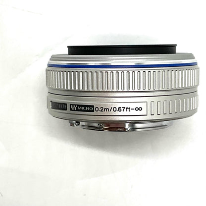 【全額返金保証】【最速発送】OLYMPUS M.ZUIKO DIGITAL 17mm F2.8 美品 動作確認済