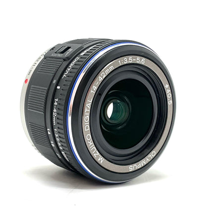 【全額返金保証】【最速発送】OLYMPUS M.ZUIKO DIGITAL ED 14-42mm F3.5-5.6 超美品 動作確認済