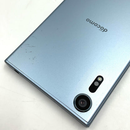 【全額返金保証】【最速発送】Sony Xperia XZs 32GB Ice Blue docomo SO-03J 白ロム 動作確認済