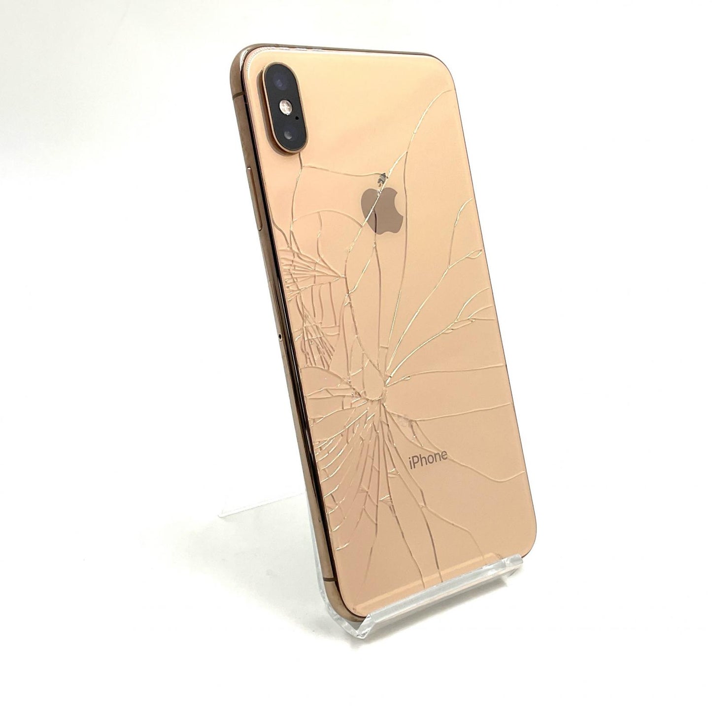 【最速発送】Apple iPhone iPhone XS Max 64GB ゴールド docomo 白ロム【難有】 85%