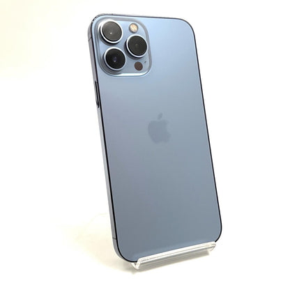【全額返金保証】【最速発送】Apple iPhone iPhone 13 Pro Max 256GB シエラブルー docomo 美品 動作確認済 81%