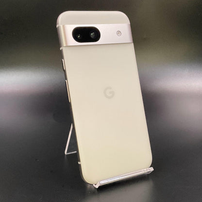 【全額返金保証】【最速発送】Google Pixel 8a 128GB ポーセリン au G576D 白ロム 動作確認済