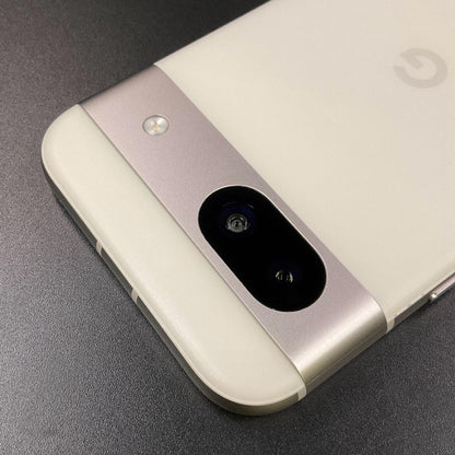 【全額返金保証】【最速発送】Google Pixel 8a 128GB ポーセリン au G576D 白ロム 動作確認済